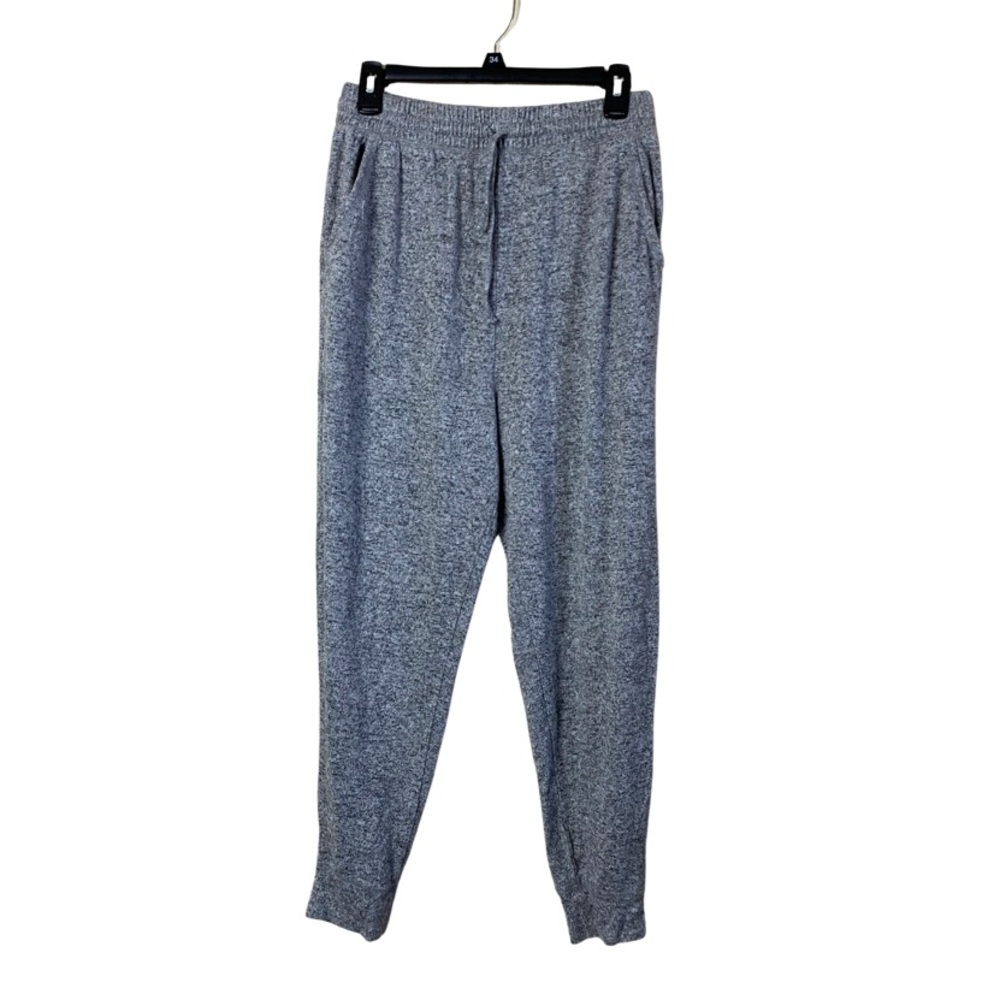 Aerie Mottled Gray Drawstring Sweats Joggers with Pocjets Size Medium